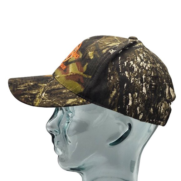 Garth Brooks World Tour Camo Embroidered Strapback Cap Hat Country Music - Picture 4 of 13